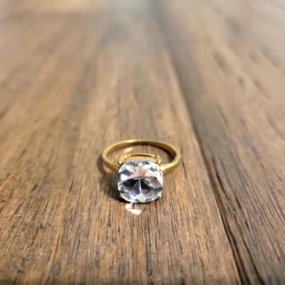 Beautiful Cubic Zirconia Statement Ring